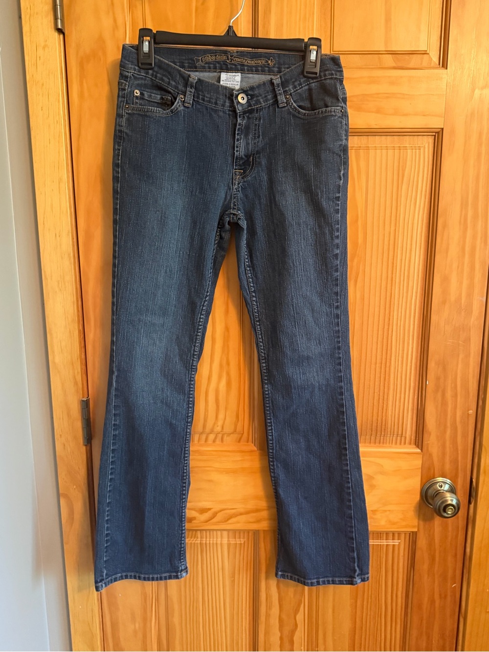 Women's /Junior Dark Blue Denim Jeans